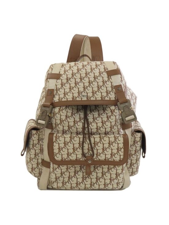 Dior Christian Travis Scott Collaboration Backpack Canvas main image 15